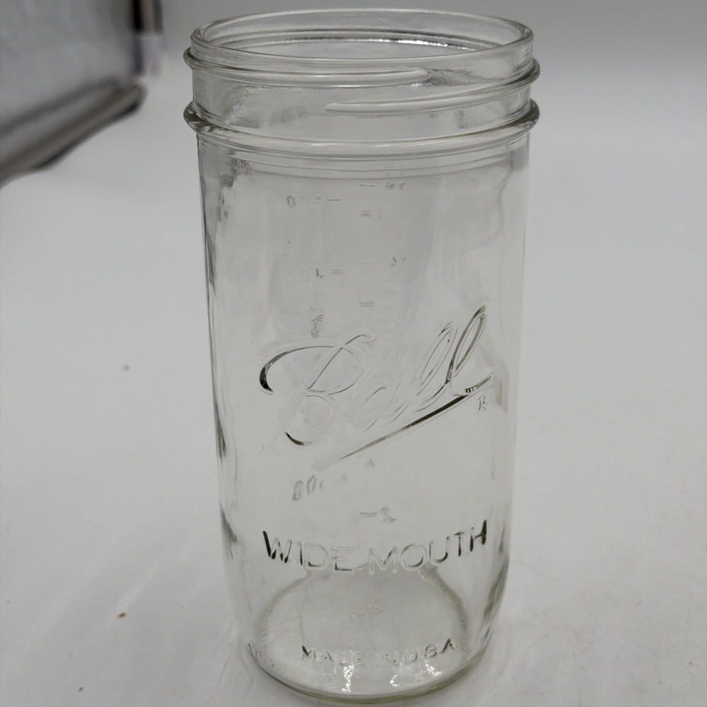 Ball 24 oz Pint and a Half Wide Mouth Mason Canning Jar MULTIPLES Available